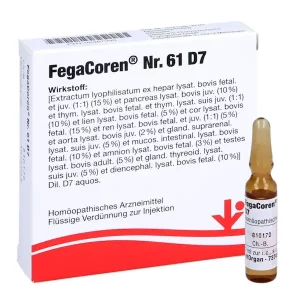 Fegacoren No.61 D7 Ampoules 5x2ml, Löwen Apotheke, Lions Pharmacy
