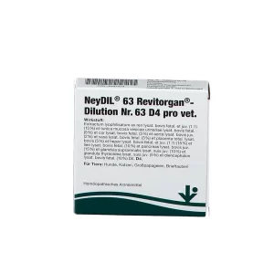 NeyDIL No. 63 Revitorgan Dilution Nr. 63 D4 pro vet. Lions Pharmacy