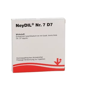 Neydil No.7 D7 ampoules 5x2ml, PZN 06486469, vitOrgan, Lions Pharmacy