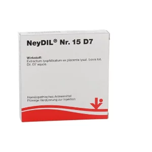Neydil No.15 D7 ampoules 5x2ml PZN 06486541 vitOrgan, Lions Pharmacy