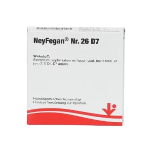 Neyfegan No.26 D7 ampoules 5x2ml PZN 06486653, vitOrgan, Lions Pharmacy
