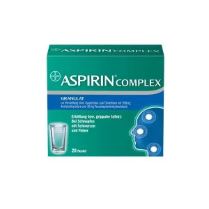 Aspirin Complex PZN 04114918 Bayer Löwen Apotheke Lions Pharmacy