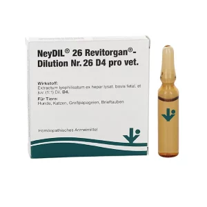 NeyDil No.26 D4 pro vet. ampoules 5x2ml 06487859 vitOrgan Lions Pharmacy