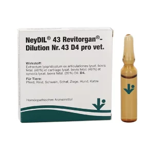 NeyDil No.43 D4 pro vet. ampoules 5x2ml 06487865 vitOrgan Lions Pharmacy
