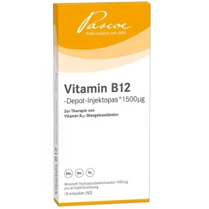 Vitamin B12 Depot Injektopass. PZN 07568672 - Pascoe - Lions pharmacy