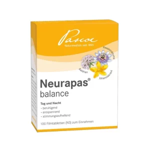 Image shows neurapas balance from pascoe. PZN 01498143. Lions Pharmacy