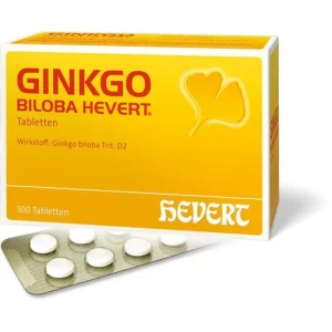 Ginkgo Biloba-Hevert-tablets 100 pc-Lions Pharmacy- PZN 03816162