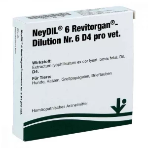 Image shows Neydil No.6 D4 from Vitorgan. PZN 6487813 Lions Pharmacy