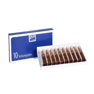 product packshot, general box for all products, Horvi-Enzym Ampoules Lions Pharmacy