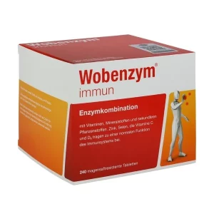 WOBENZYM immun Tablets, 240 pcs in a box, presented by Lions Pharmacy
