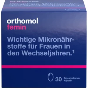 Orthomol femin tablets for women, contains 30 pc, manufacturer Orthomol, Product PZN 01298993, presented by Lions Pharmacy
