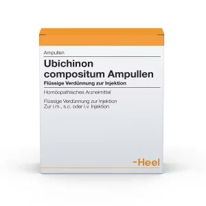 Eine Packung UBICHINON Compositum Ampullen, Heel, PZN-04314273, Löwen-Apotheke