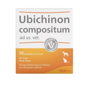 UBICHINON compositum ad us vet ampoules from Heel with PZN-15300363, presented by Lions-Pharmacy
