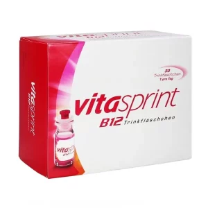 Una scatola di vitasprint b12, Energia, Haleon Germania, PZN-01853561, Farmacia Lions