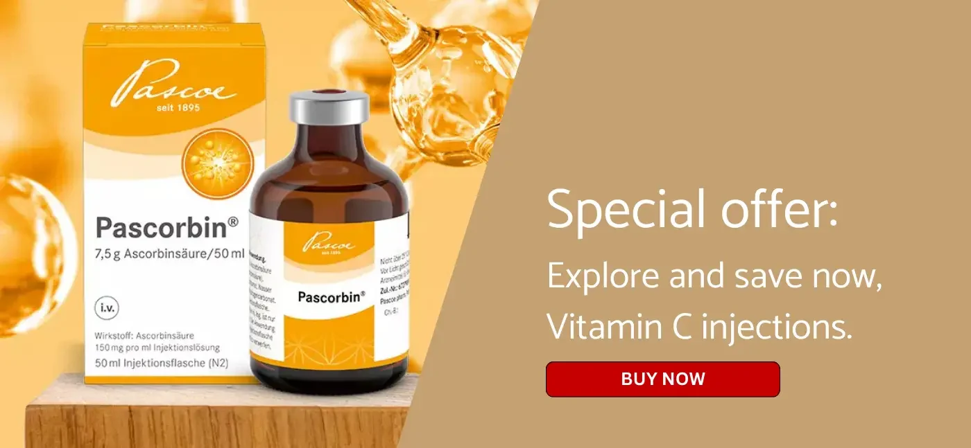 Home Promo pascorbin - vitamin c injection presented on Lions Pharmacy